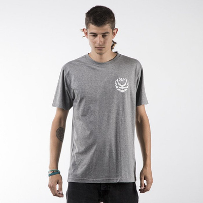 Koka t-shirt Front & Back heather grey