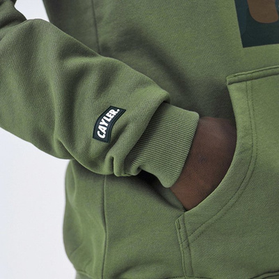 Bluza Cayler & Sons White Label 2Pac Rollin Hoody olive / mc