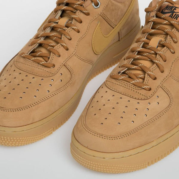 Sneakers buty Nike Air Force 1 '07 WB flax/wheat-gum light brown (CJ9179-200)