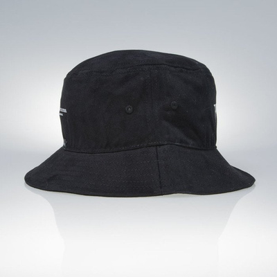 Admirable Script Logo Bucket Hat black