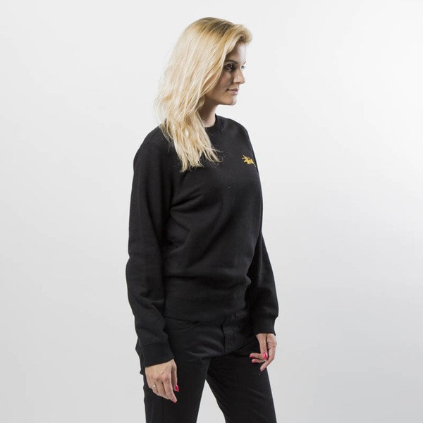 Bluza damska Stussy Sweatshirt Basic Stussy Crew black