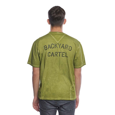 Backyard Cartel Combat T-shirt washed khaki SS2017