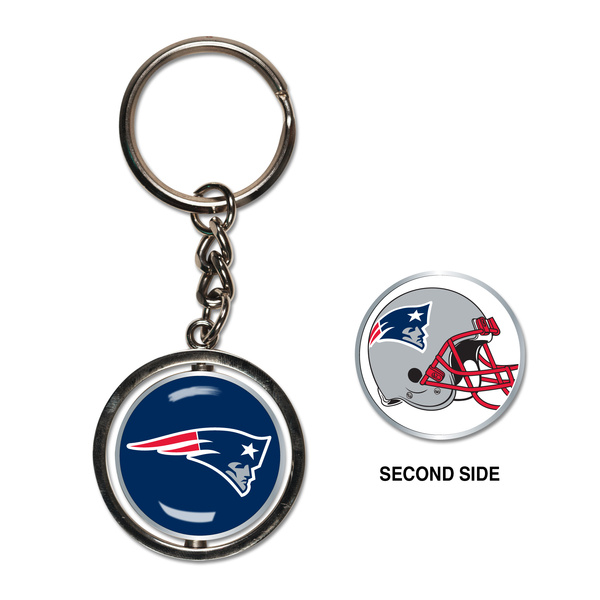 WinCraft NFL Spinner Key Ring New England Patriots