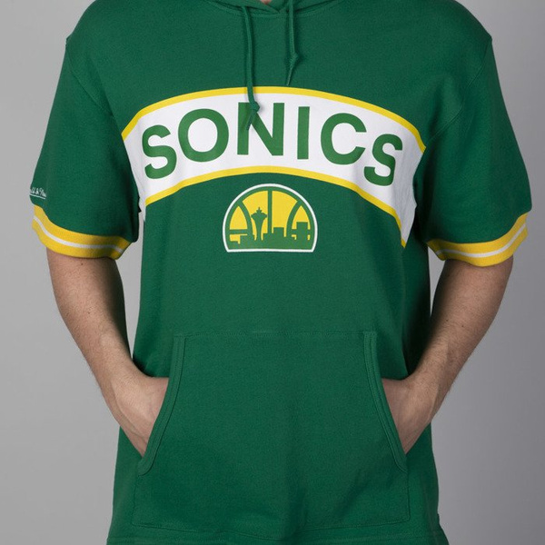 Mitchell & Ness bluza French Terry Hooded green Seattle Supersonics