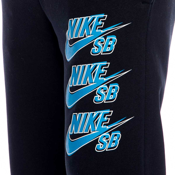 Spodnie dresowe Nike SB Icon Pants TRIPL STK czarne