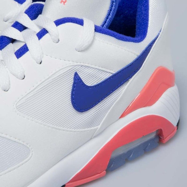 Buty Nike Air Max 180 white / ultramarine - solar red 615287-100