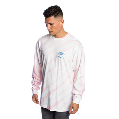 Longsleeve Vans Widow Maker Tie white/pink