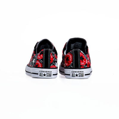 Sneakers buty damskie Converse Chuck Taylor All Star OX czerwone (166986C)