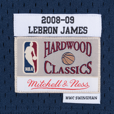 Mitchell & Ness Seattle Cleveland Cavaliers #23 Lebron James navy Swingman Jersey