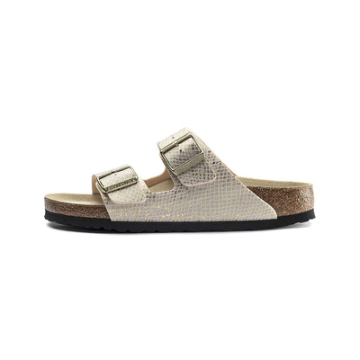 Slide WMNS Birkenstock Arizona BS Narrow Fit shiny python eggshell (1019374)