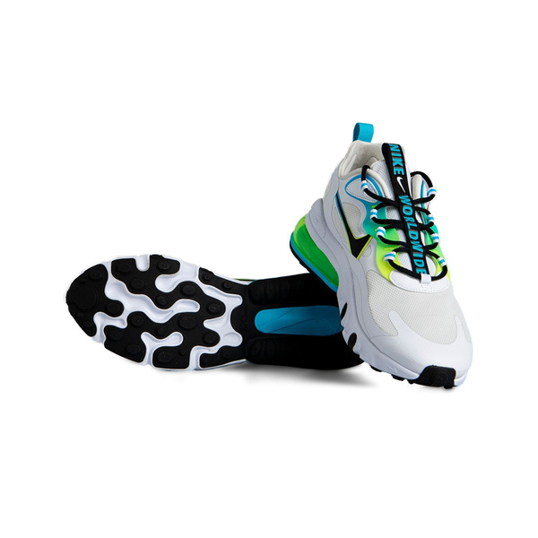 Sneakers buty Nike Air Max 270 React WW białe (CK6457-100)