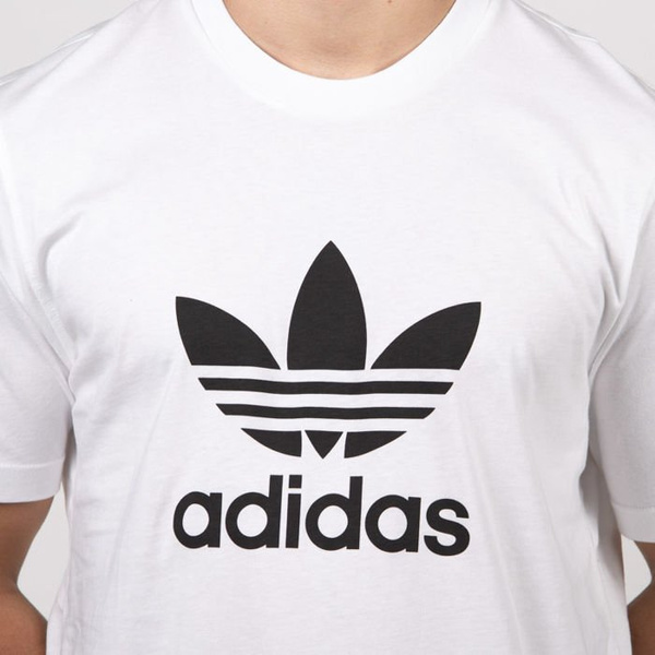 Adidas Originals koszulka t-shirt Orig Trefoil white (CW0710)