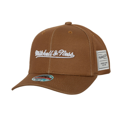 Mitchell & Ness Branded Comfy Core Stretch Snapback tan