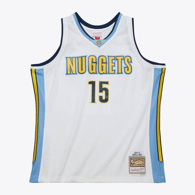 Koszulka Mitchell & Ness Denver Nuggets #15 Nikola Jokic White Jersey white