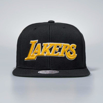 Czapka Mitchell & Ness snapback Los Angeles Lakers black Wool Solid / Solid 2