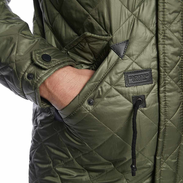 Backyard Cartel kurtka jacket Parka Padded khaki