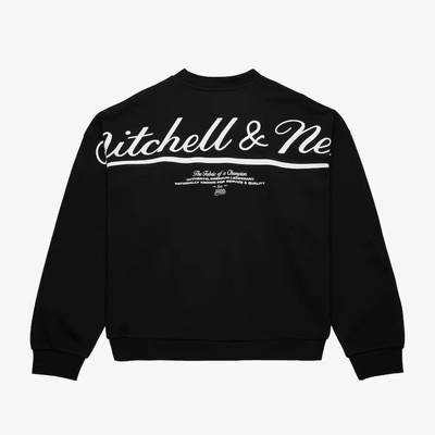 Bluza Mitchell & Ness M&N Oversized Crewneck black