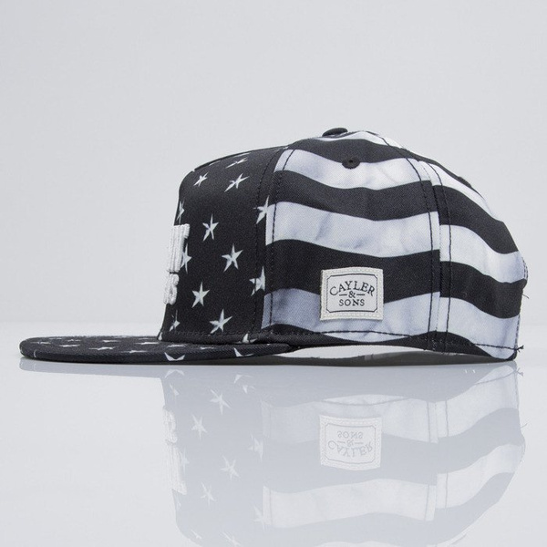 Cayler & Sons czapka snapback Problems black / white (CAY-SS15-47-01)