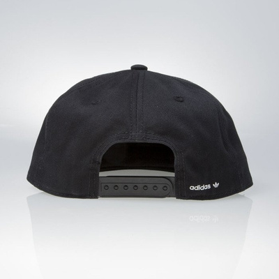 Czapka snapback Adidas Originals Ac Cap Tre Flat black / white (S95077)