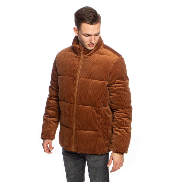 Kurtka zimowa Urban Classics Boxy Puffer Jacket brązowa
