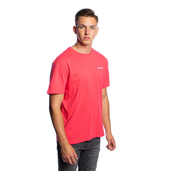 Koszulka Columbia North Cascades Short Sleeve Tee różowa