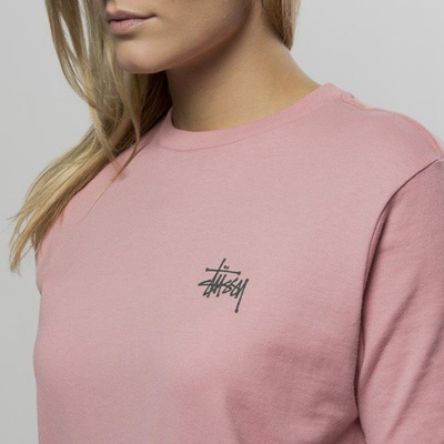 Stussy WMNS t-shirt Basic Stussy Tee dusty rose 