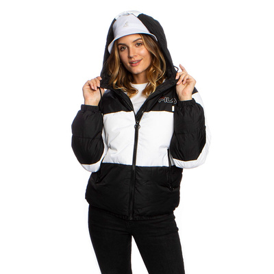 Damska kurtka zimowa Fila Women Lavita Padded Jacket czara