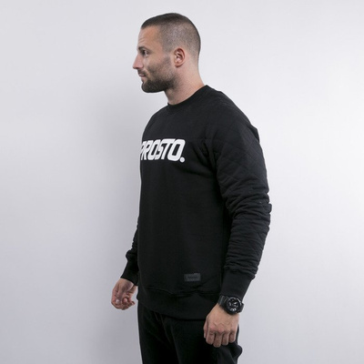Prosto bluza crewneck KL Sweatshirt Broad black
