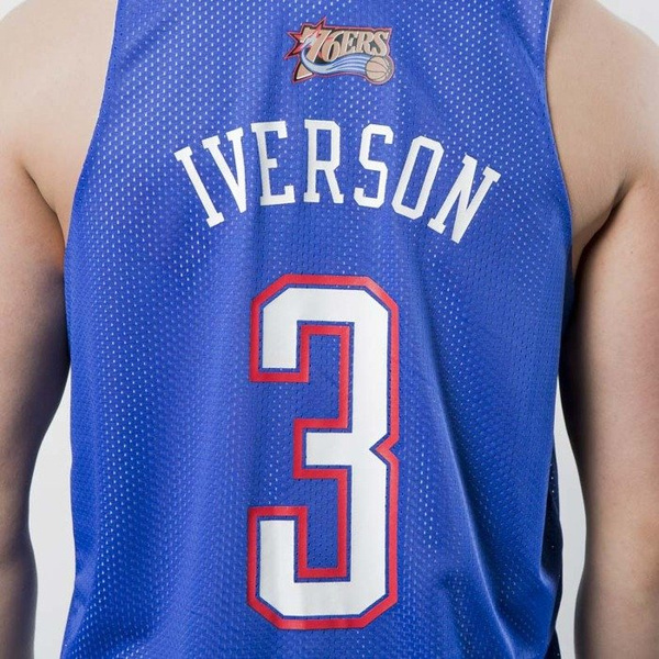Mitchell & Ness Philadelphia 76ers Allen Iverson 2004 white / royal All Star Reversible