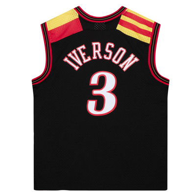Mitchell & Ness Philadelphia 76ers #3 Allen Iverson Alternate Jersey black