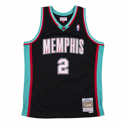 Koszulka Mitchell & Ness Memphis Grizzlies #2 Jason Williams Swingman Jersey czarna
