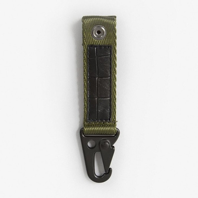 Stussy Croc Mil Key Clip olive