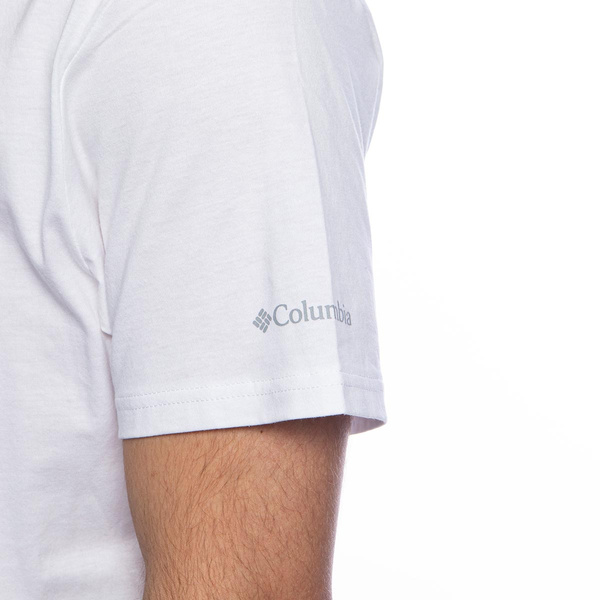 Koszulka Columbia CSC Basic Print Logo T-shirt biała