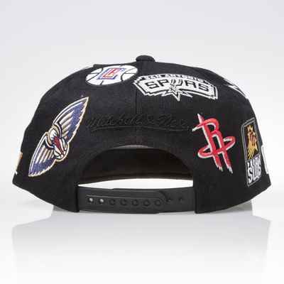Mitchell & Ness cap snapback NBA Western black ALL OVER EU879