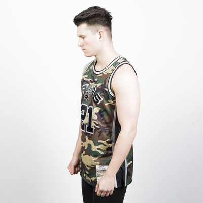 Koszulka Mitchell & Ness San Antonio Spurs #21 Tim Duncan camo Swingman Jersey 
