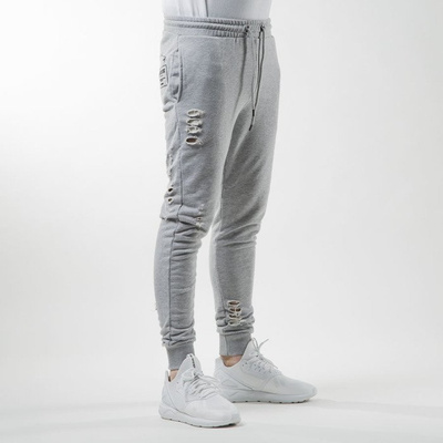 Spodnie dresowe Criminal Damage Shoreditch Jogger grey