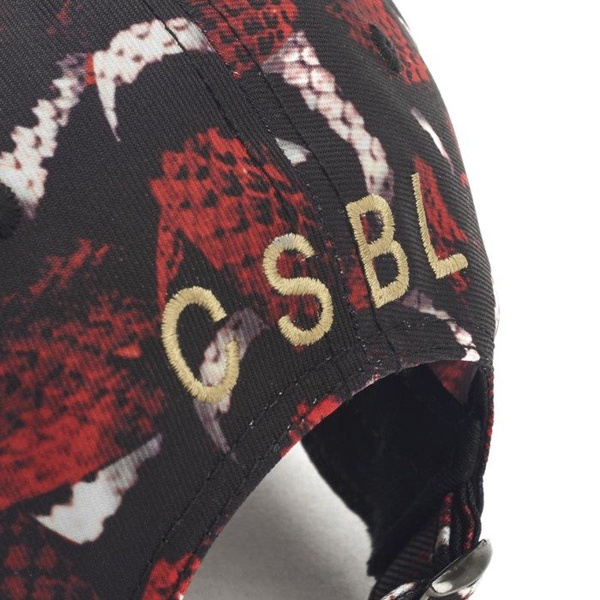 Czapka Cayler & Sons Black Label Show Now Mercy Curved Cap red / gold