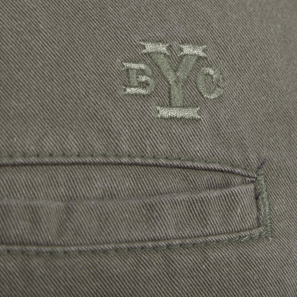 Backyard Cartel spodnie Chinos Back anti fit khaki