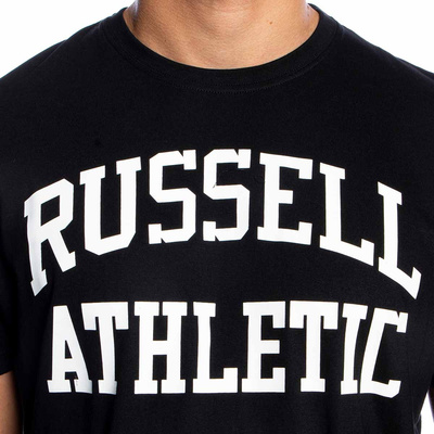 Russell Athletic Crewneck S/S T-shirt black (black/white)