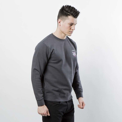 Bluza Stussy Sweatshirt Skateman Pig. Dyed Crew black