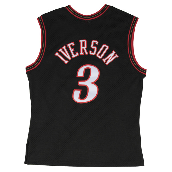 Koszulka Mitchell & Ness Philadelphia 76ers #3 Allen Iverson black Swingman Jersey