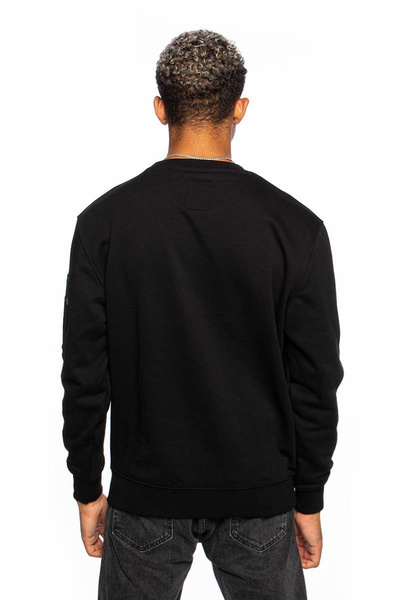 Bluza Alpha Industries NASA Reflective Sweater czarna