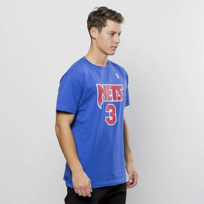 Koszulka Mitchell & Ness New Jersey Nets T-shirt royal Name & Number Traditional