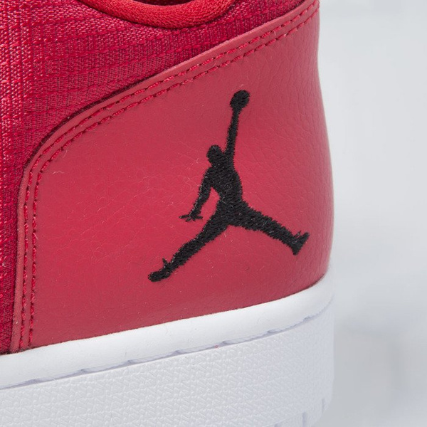 Sneakers buty Air Jordan 1 Flight 4 Low gym red / black-white (833805-601)