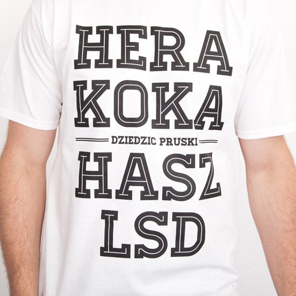 Dziedzic Pruski koszulka Hera Koka Hasz Lsd White