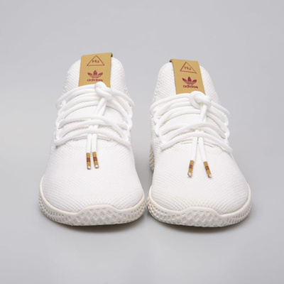 Sneakers damskie buty Adidas Originals Pharrell Williams Tennis Hu ftwwht/ftwwht/rawsan (D96444)