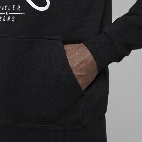 Cayler & Sons bluza Premium Autenthics Icon Hoody black / white