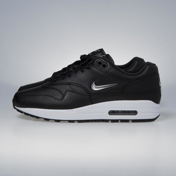 Sneakers buty Nike Air Max 1 Premium SC black / mettalic silver - white 918354-001