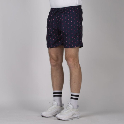 Szorty Urban Classics Pattern Swim Shorts flamingo