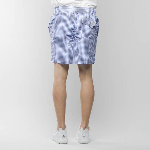 Ralph Lauren szorty Traveler Short blue gingham